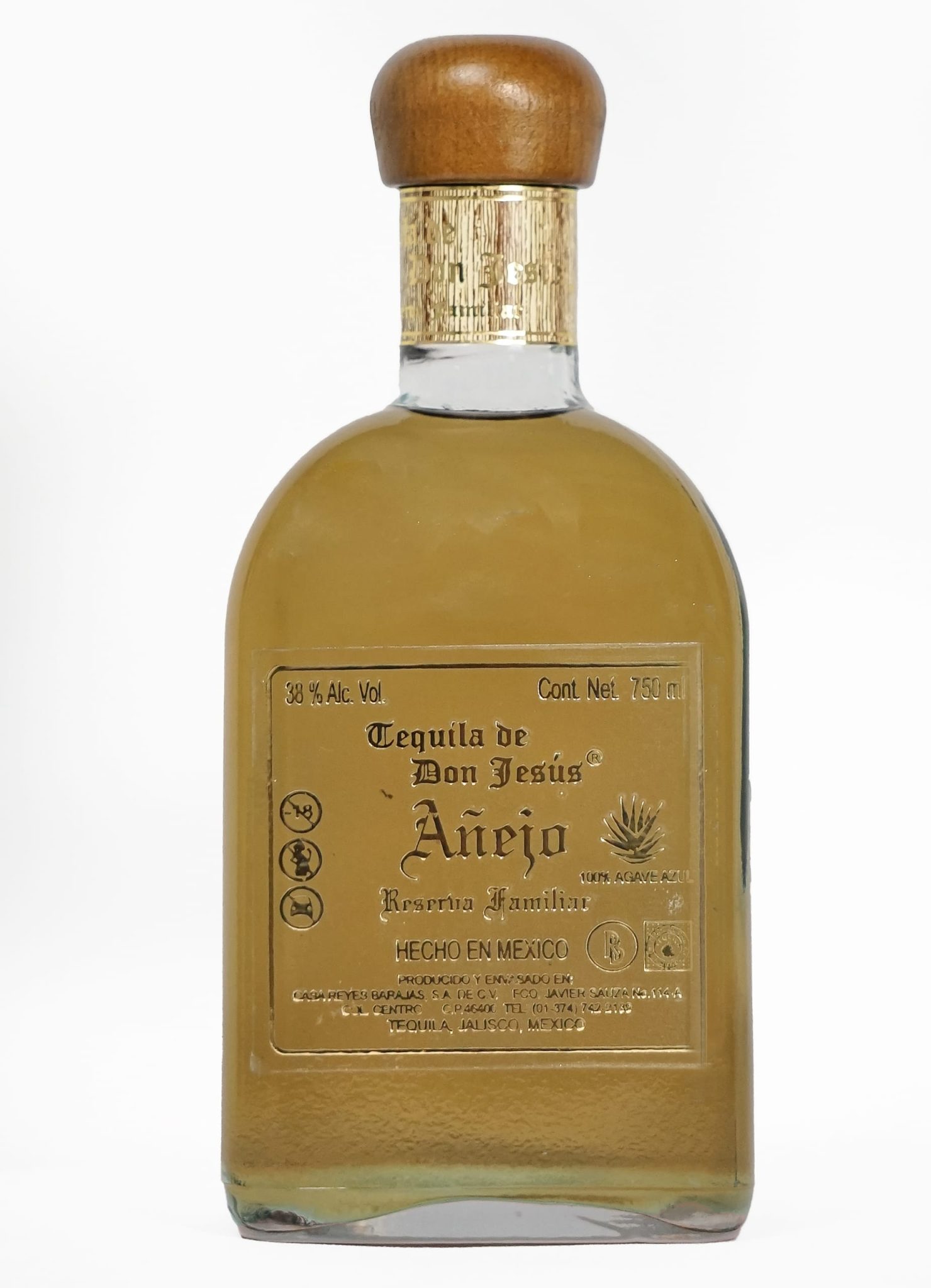 TEQUILA AÑEJO 100 AGAVE Tequila Don Jesús